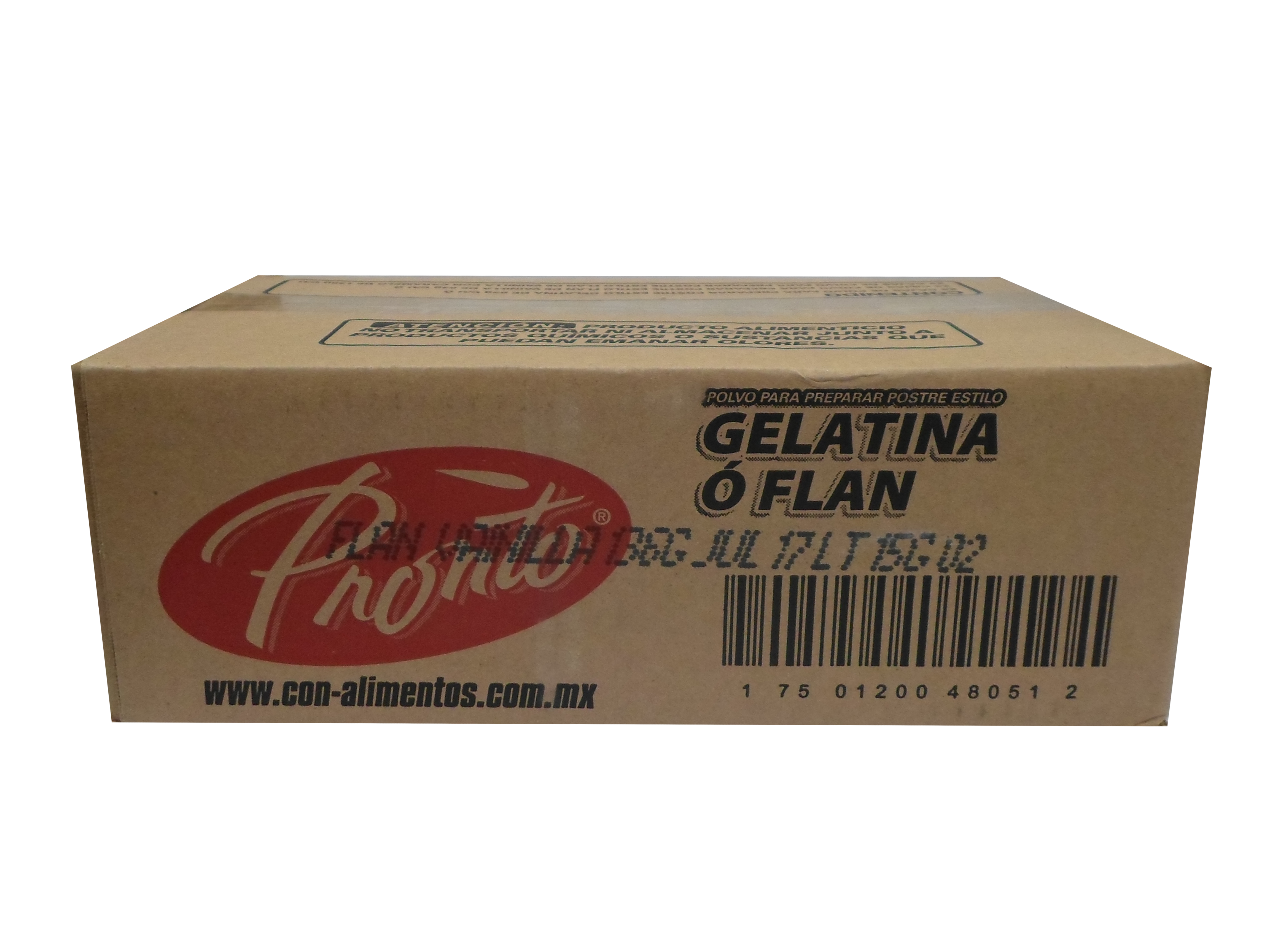 FLAN VAINILLA C/CARAMELO PRONTO 24/136 GR