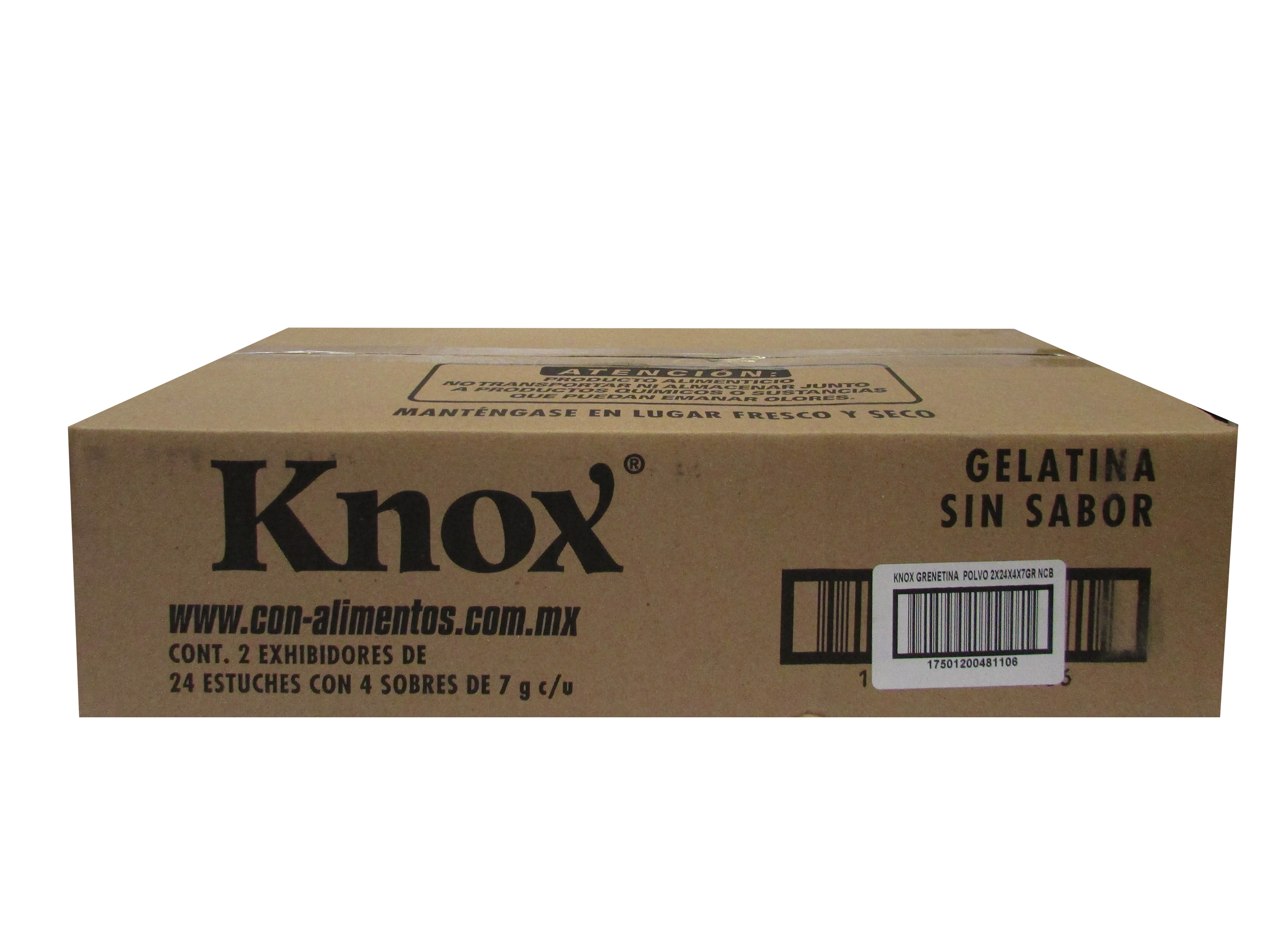 GRENETINA EN POLVO KNOX 48/4 SOBRES