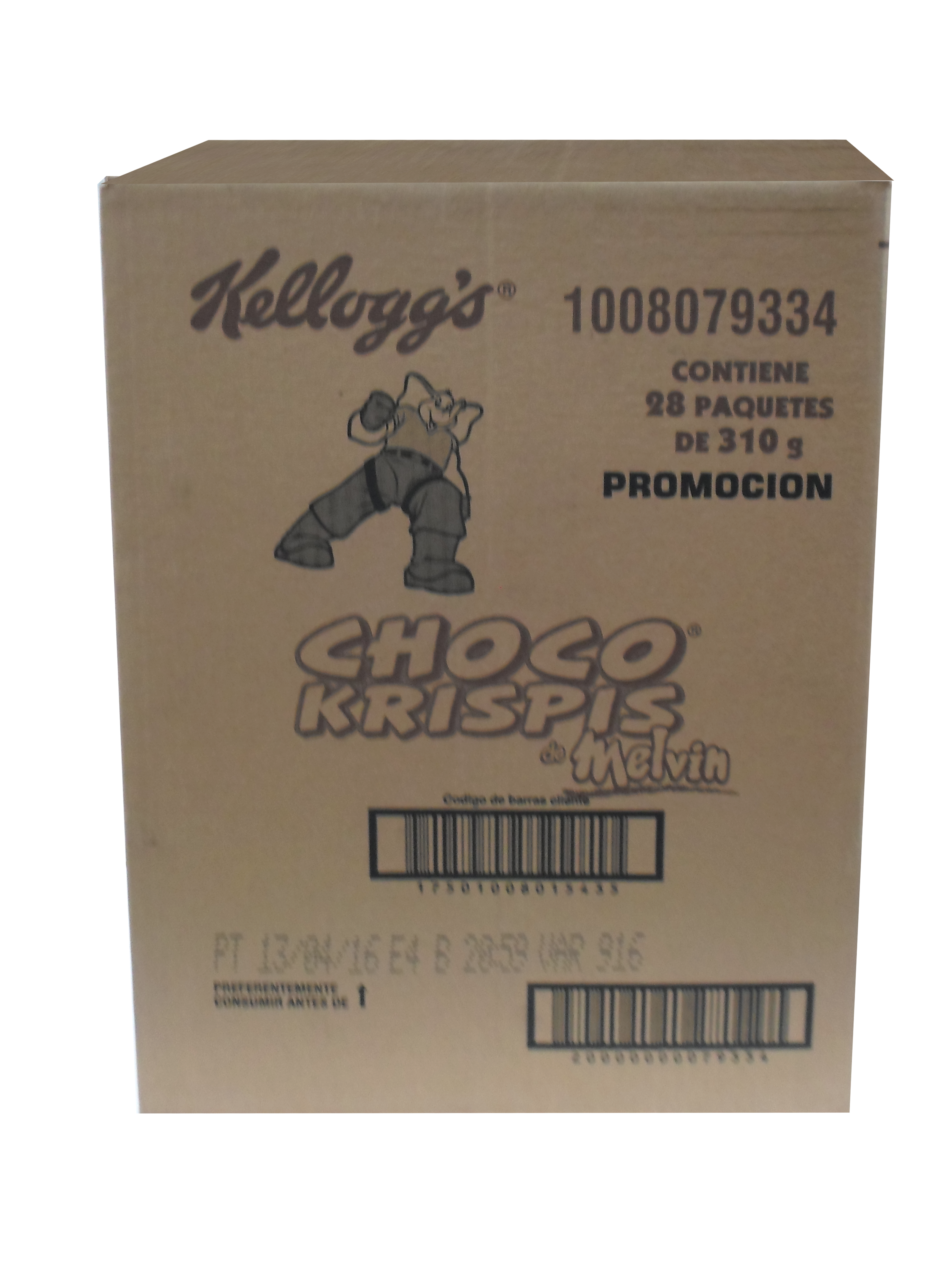 CEREAL CHOCO KRISPIS KELLOGGS 28/290 GR