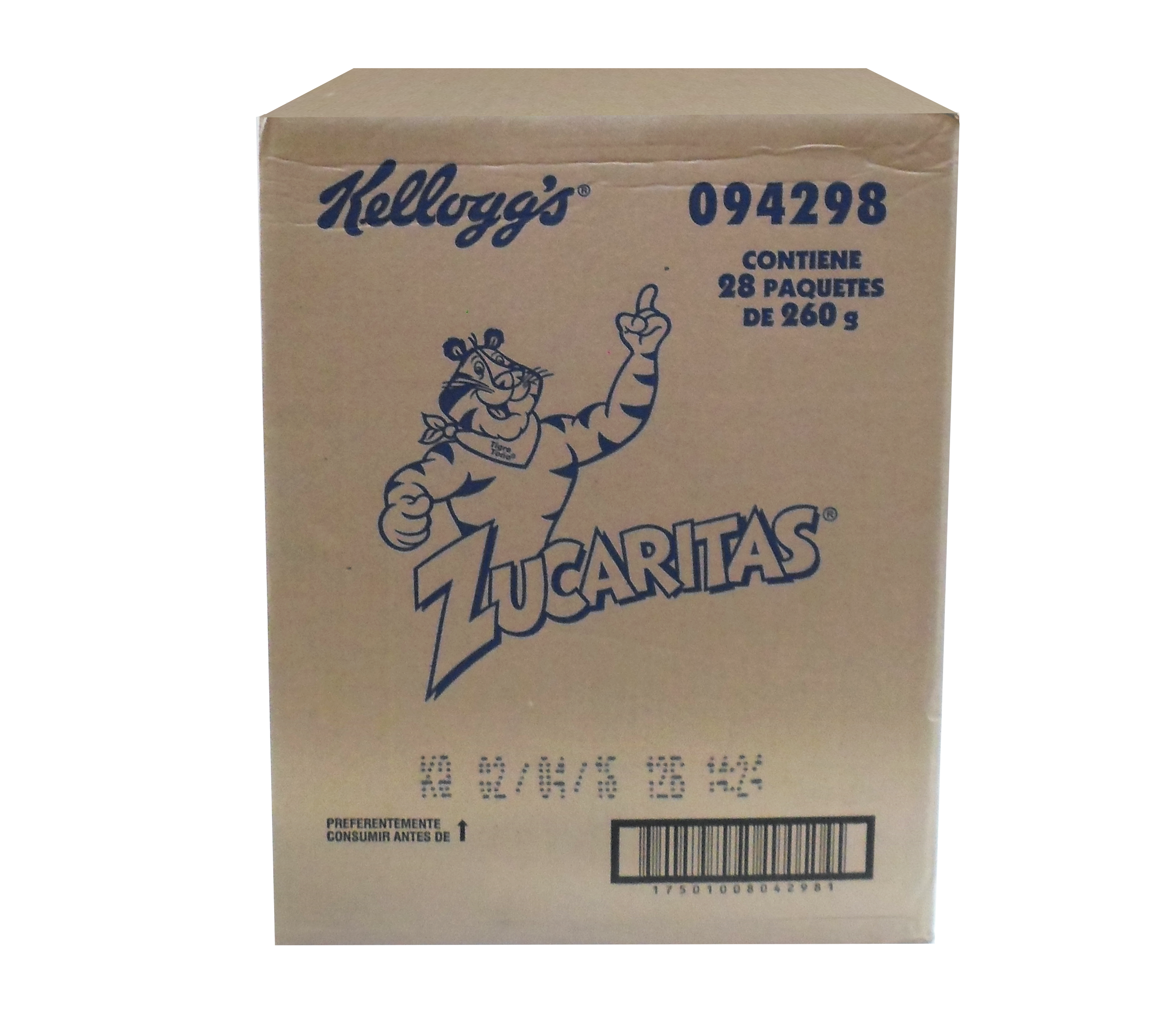 CEREAL ZUCARITAS KELLOGGS 28/260 GR