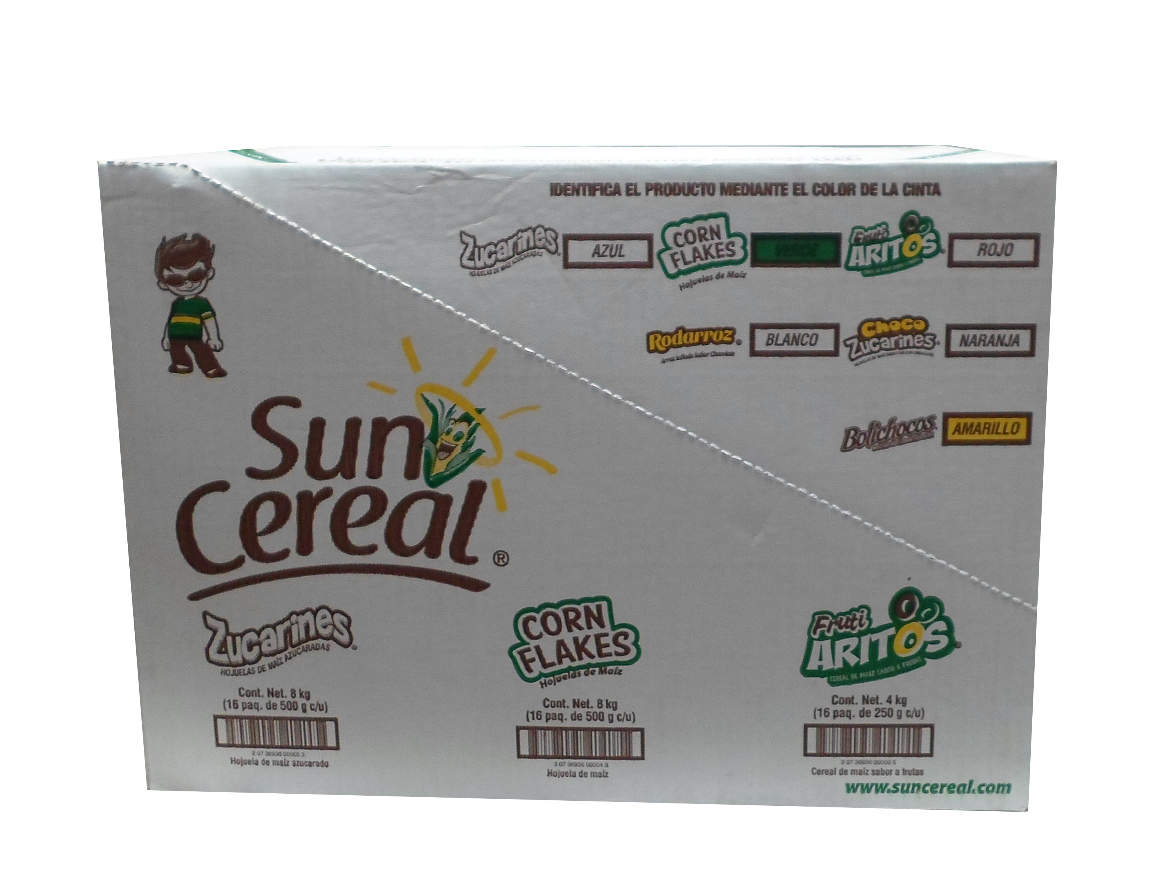 CEREAL HOJUELAS DE MAIZ SUN CEREAL 16/500 GR