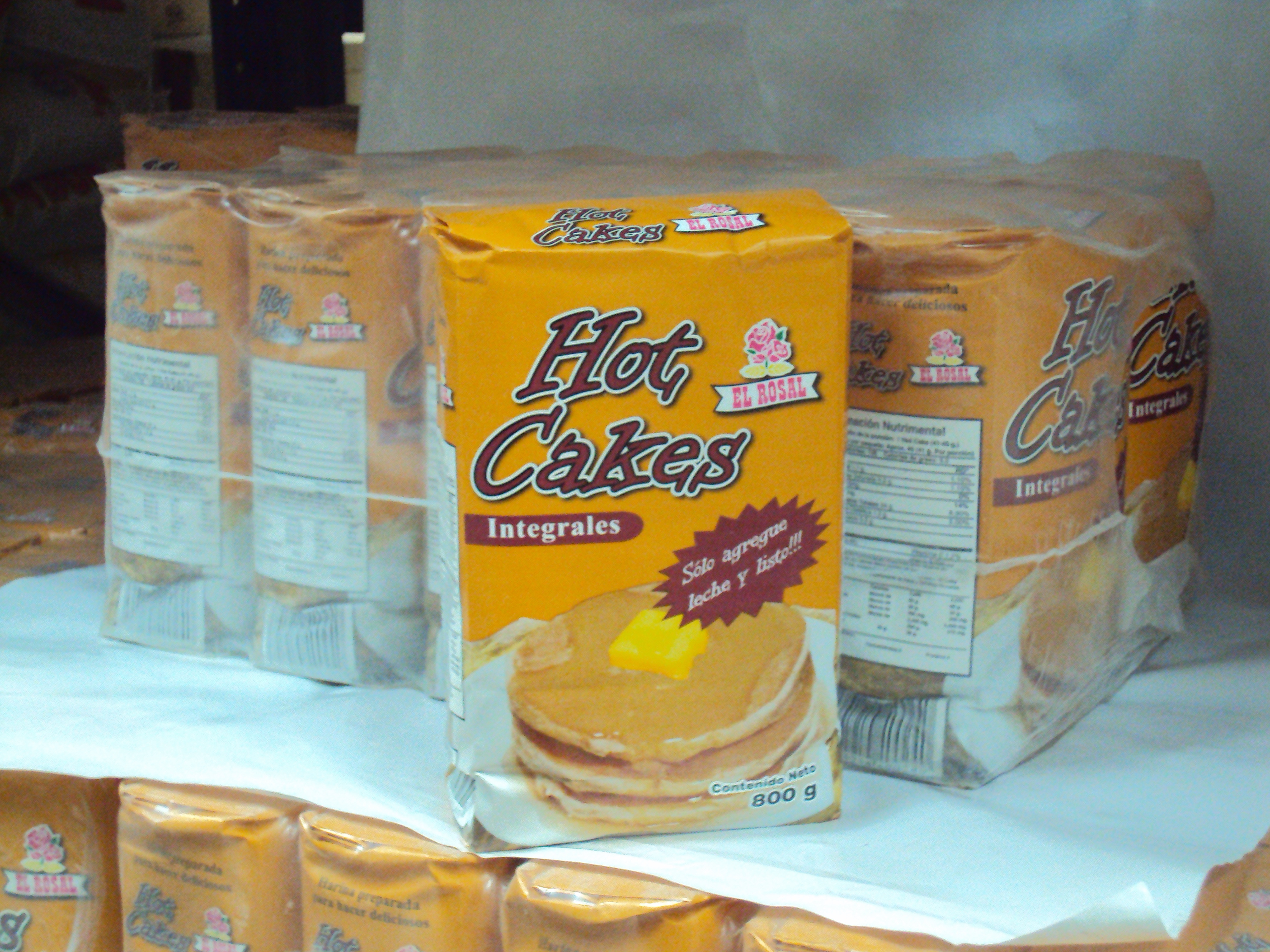HARINA HOT CAKES INTEGRAL ROSAL 10/800 GR.