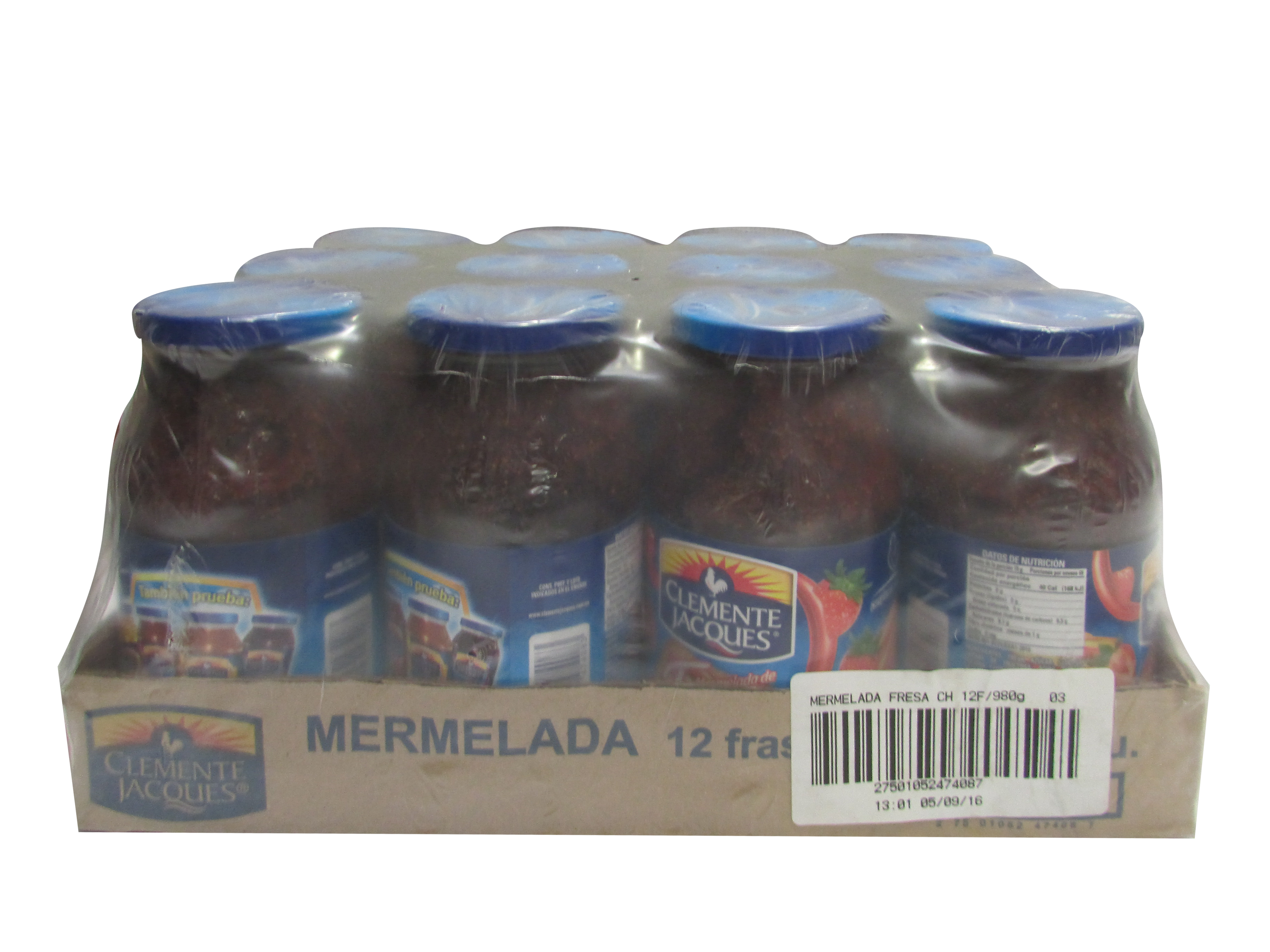 MERMELADA FRESA CLEMENTE J. 12/980 GR