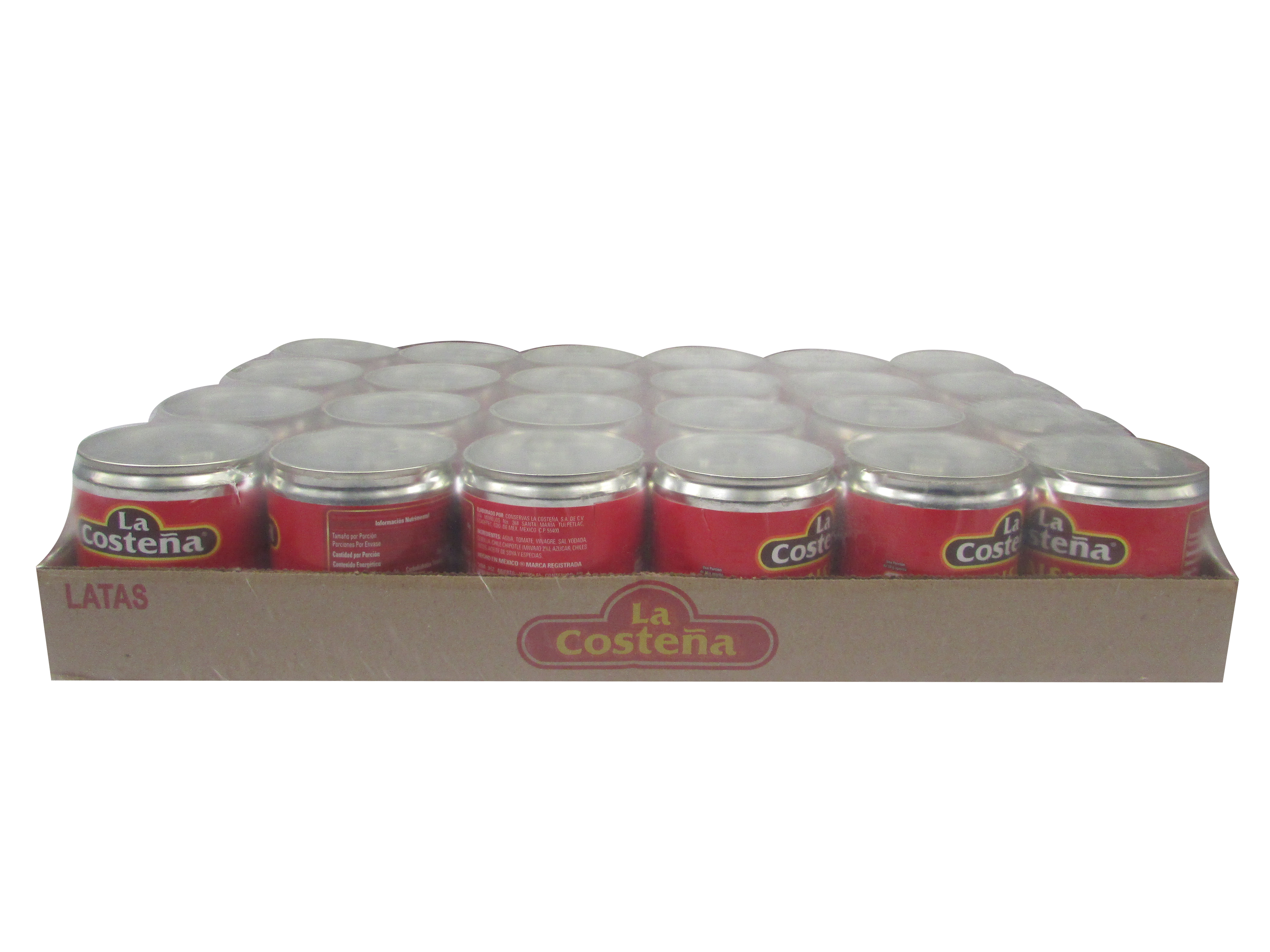 SALSA DE CHILE CHIPOTLE LA COSTEÑA 24/220 GR