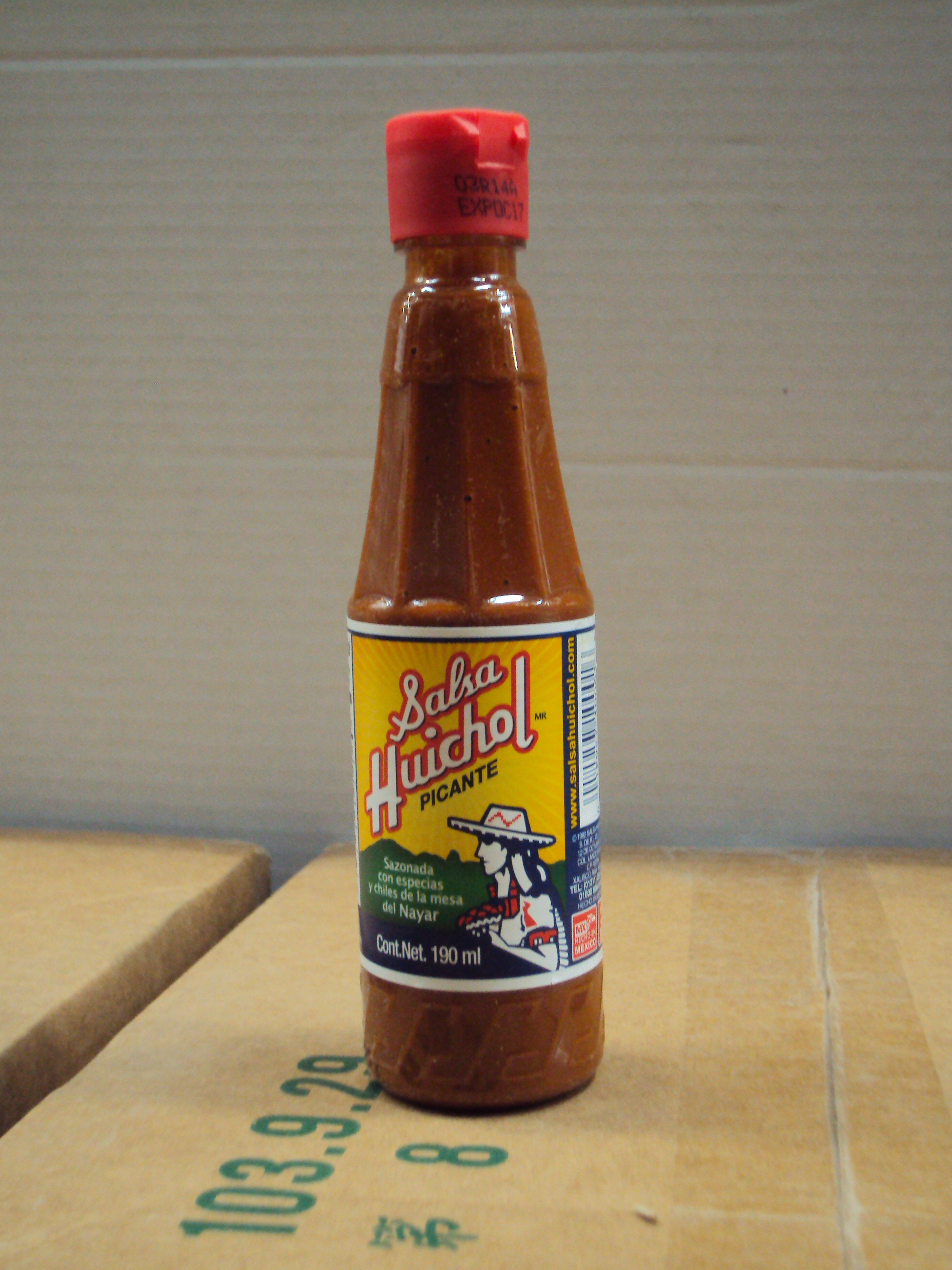 SALSA HUICHOL 24/190 ML.