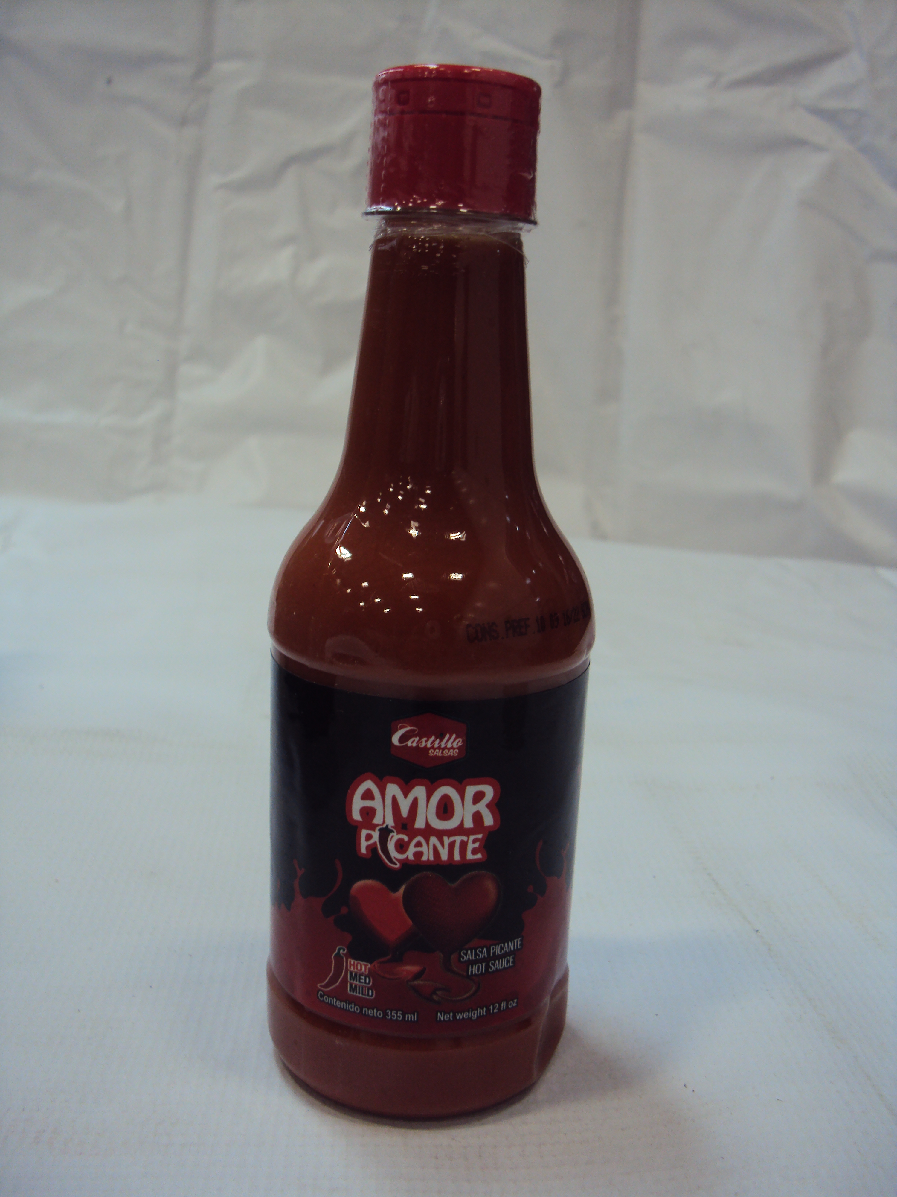 SALSA ETIQUETA NEGRA AMOR 20/355 ML.
