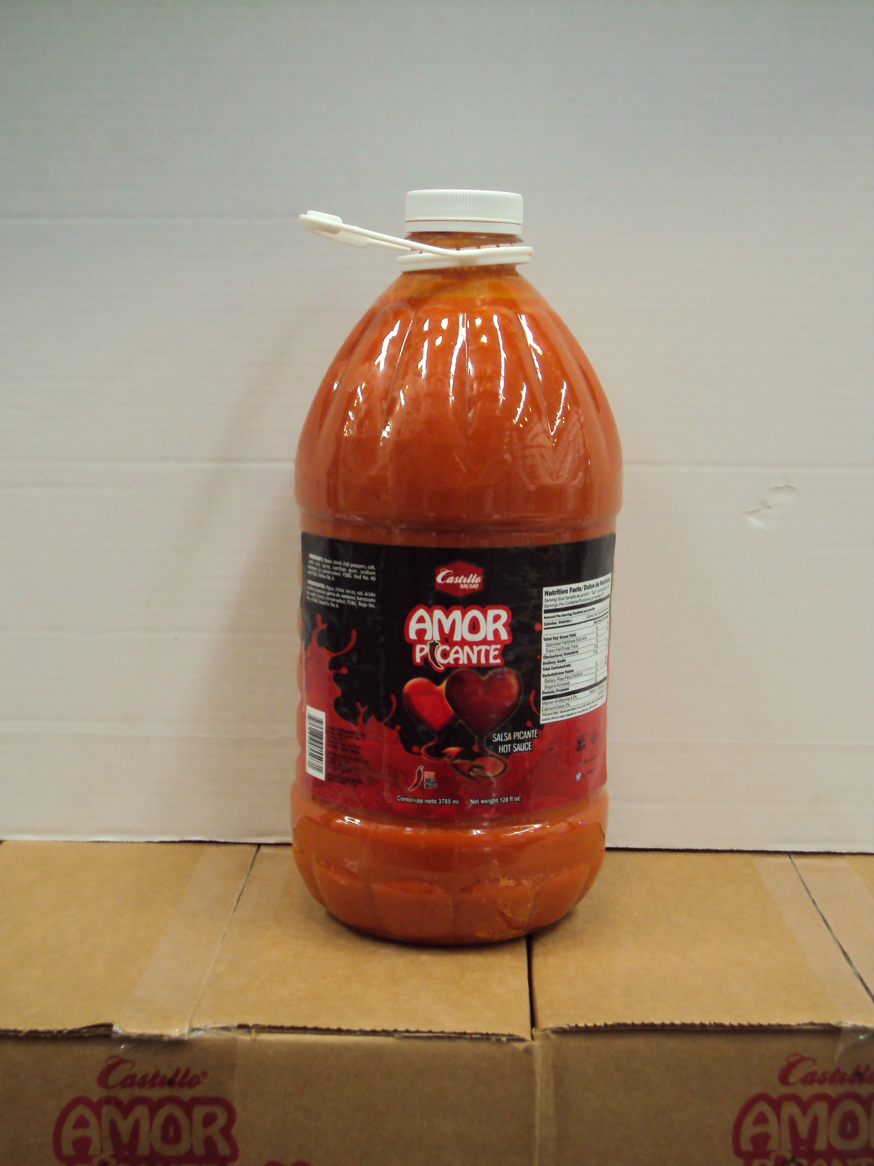 SALSA ETIQUETA NEGRA AMOR 4/1 GL.