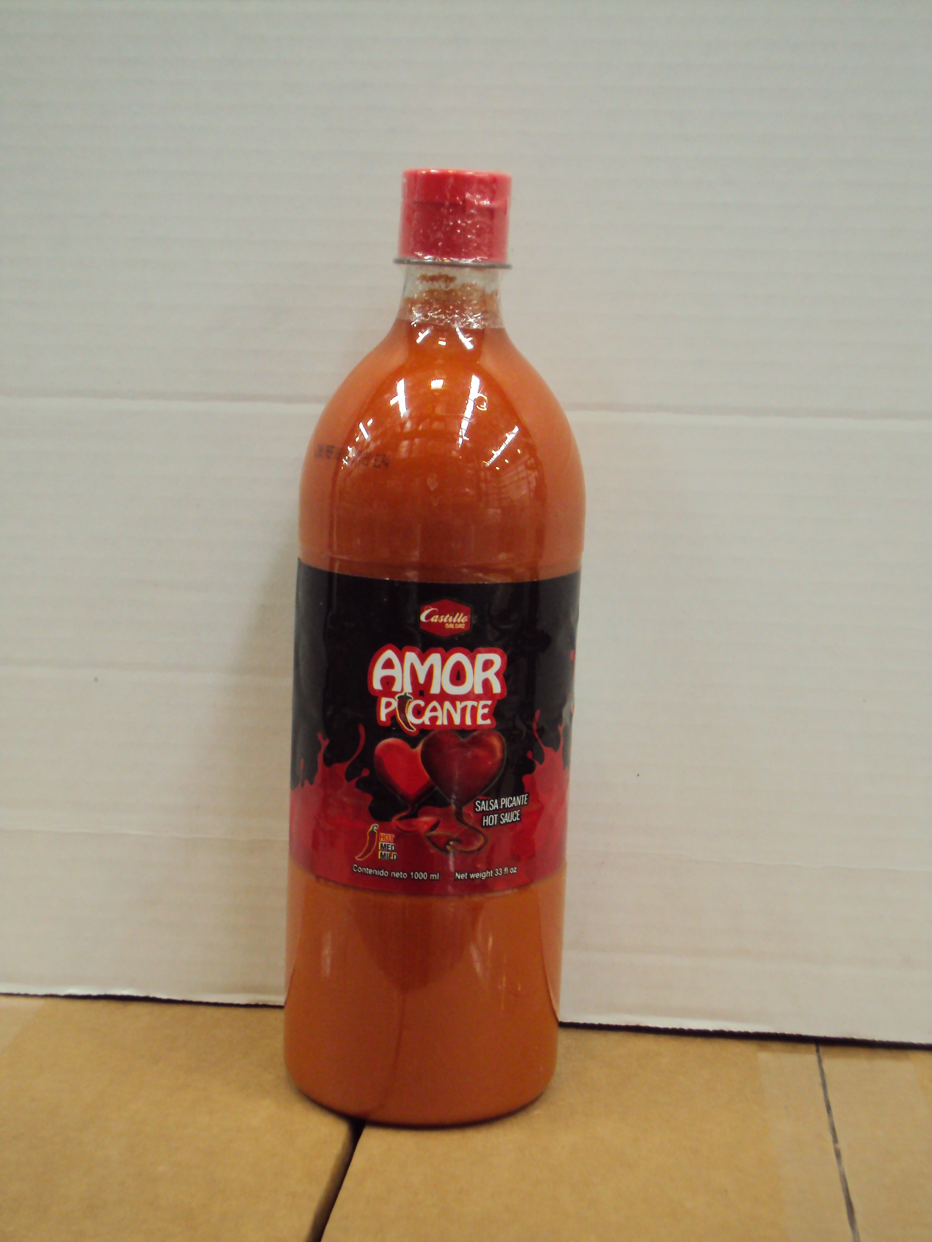 SALSA ETIQUETA NEGRA AMOR 12/1 LT.