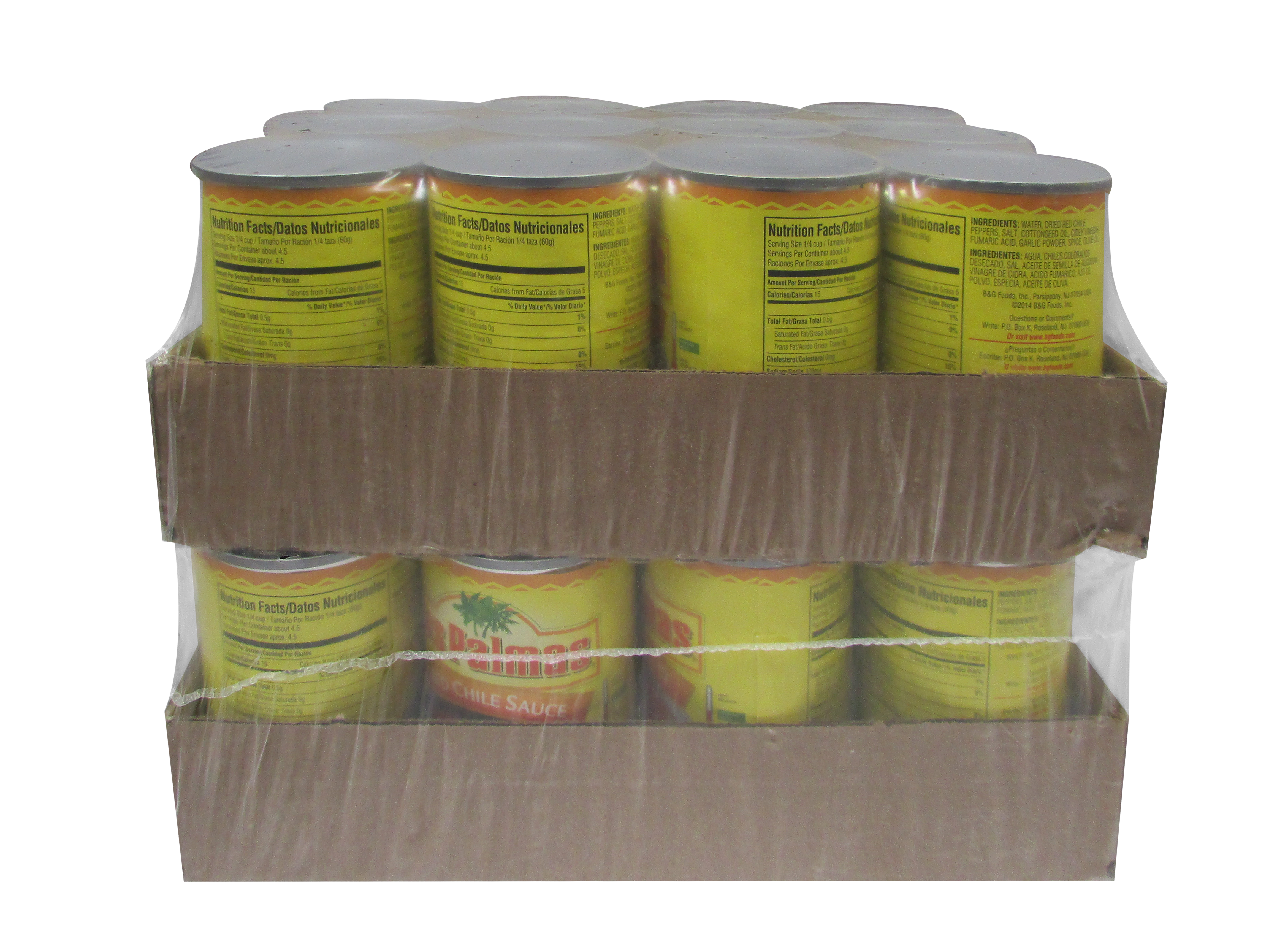 SALSA CHILE COLORADO LAS PALMAS 24/10 OZ.