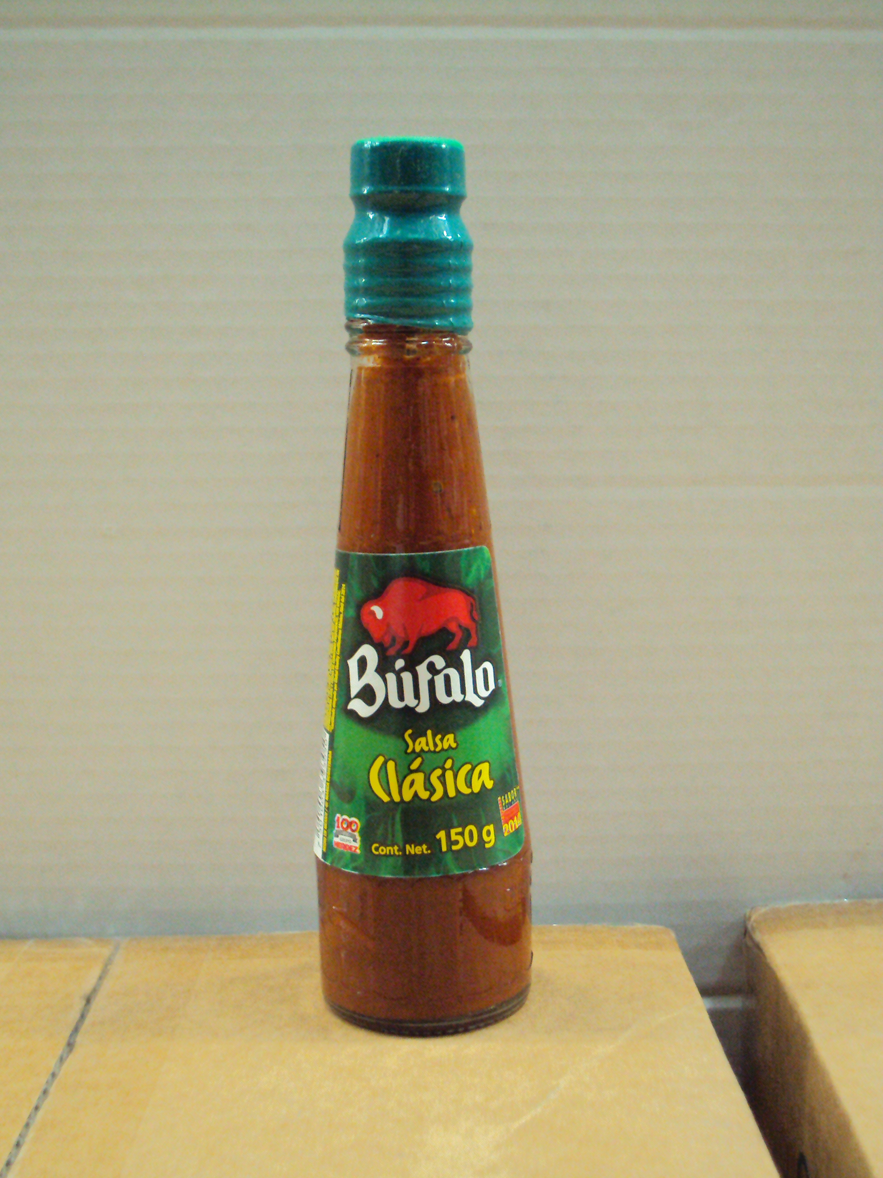 SALSA PICANTE CLASICA BUFALO 24/150 GR.