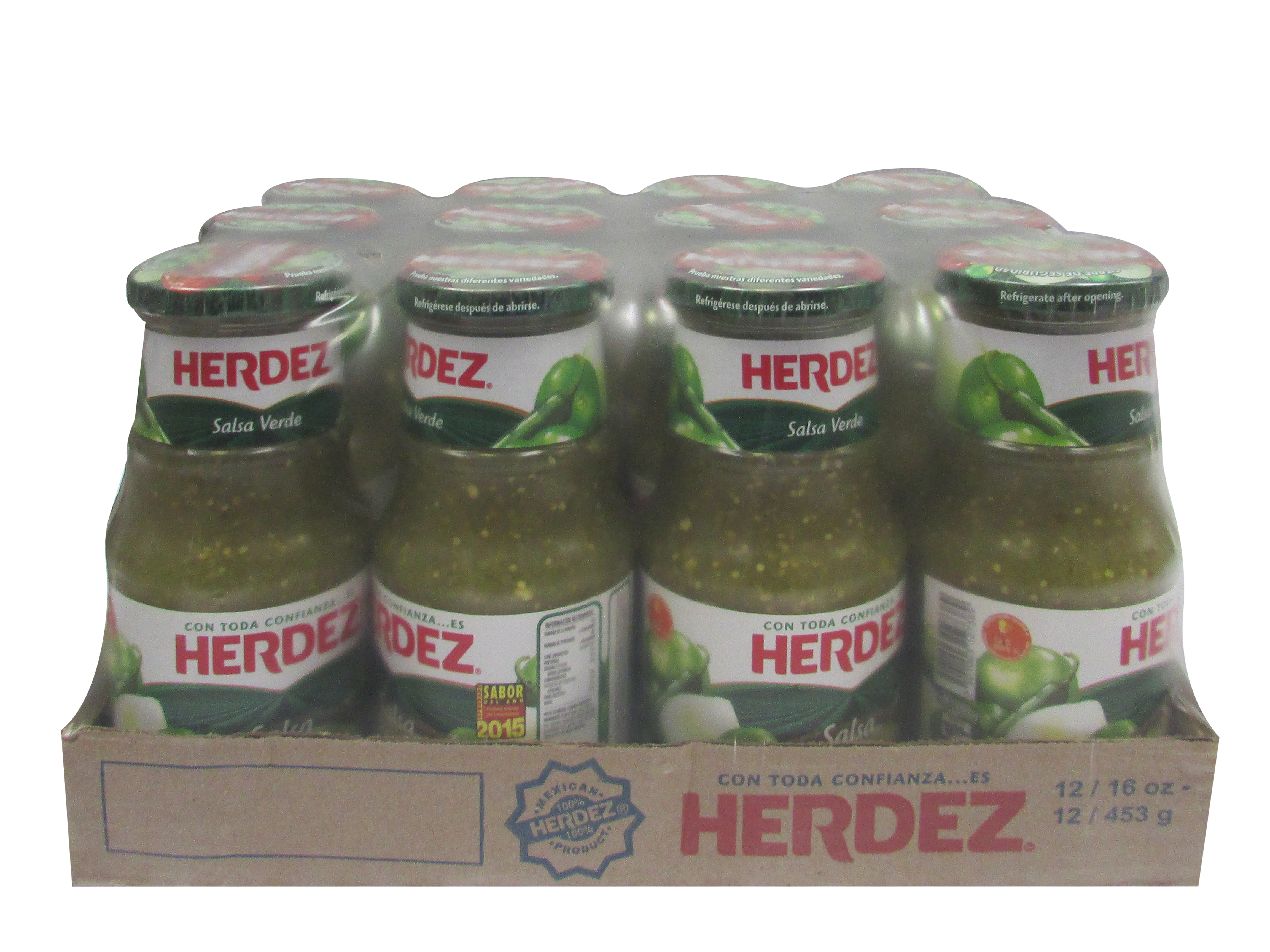 SALSA VERDE HERDEZ 12/453 GR