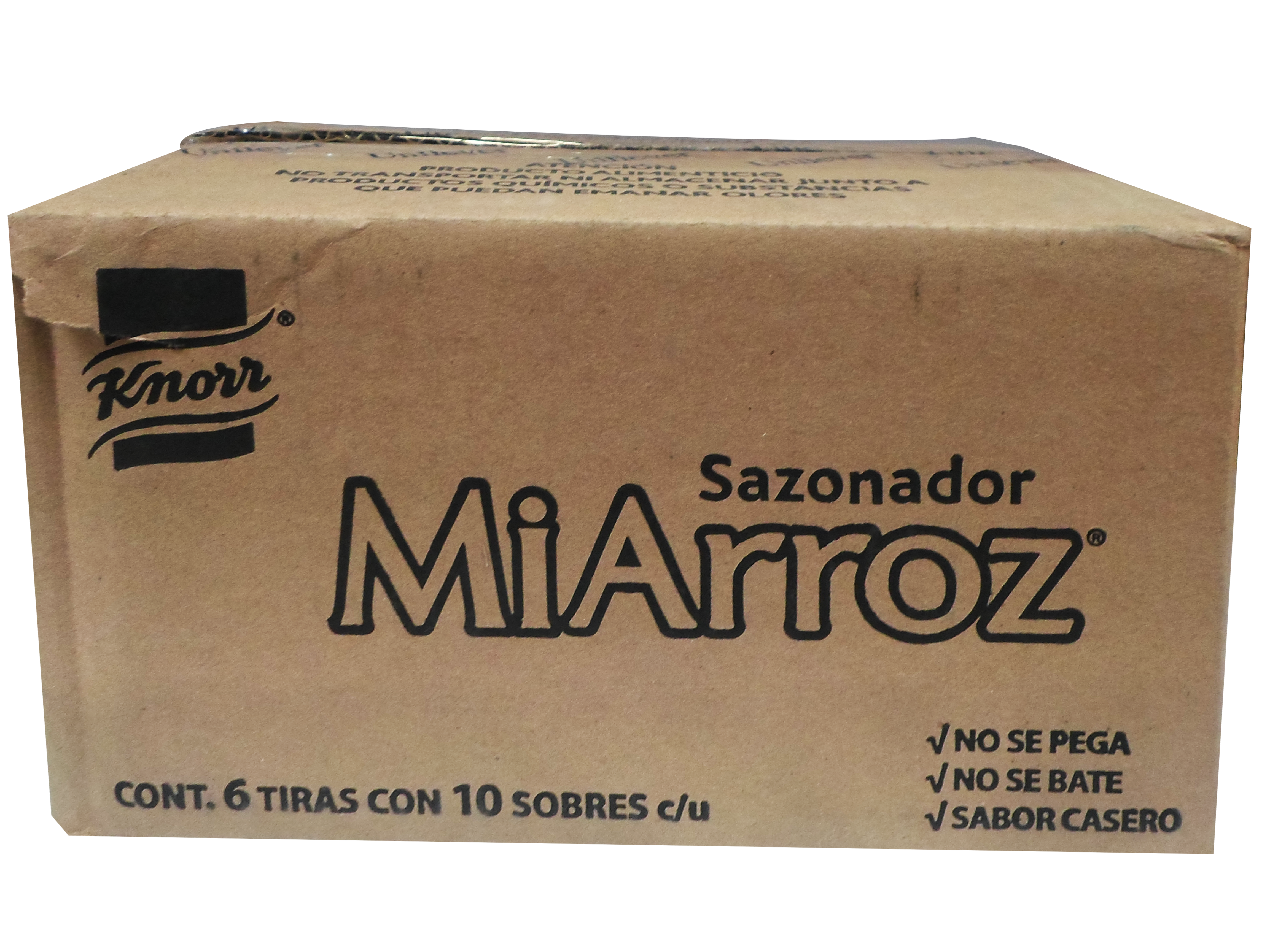 SAZONADOR KNORR MIARROZ ROJO TIRA 6/10 PZA