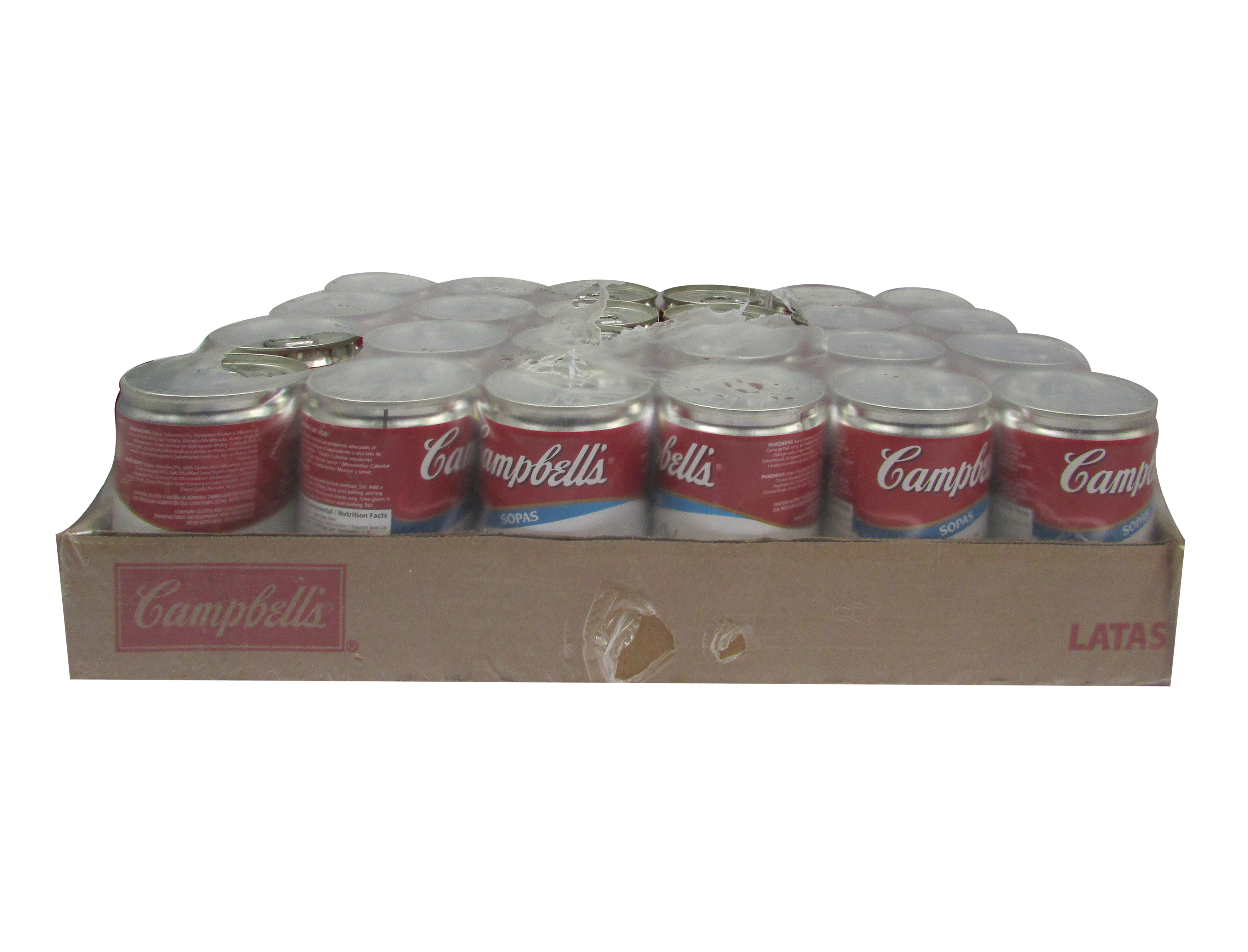 SOPA DE POLLO C/TALLARINES CAMPBELLS 24/305 GR