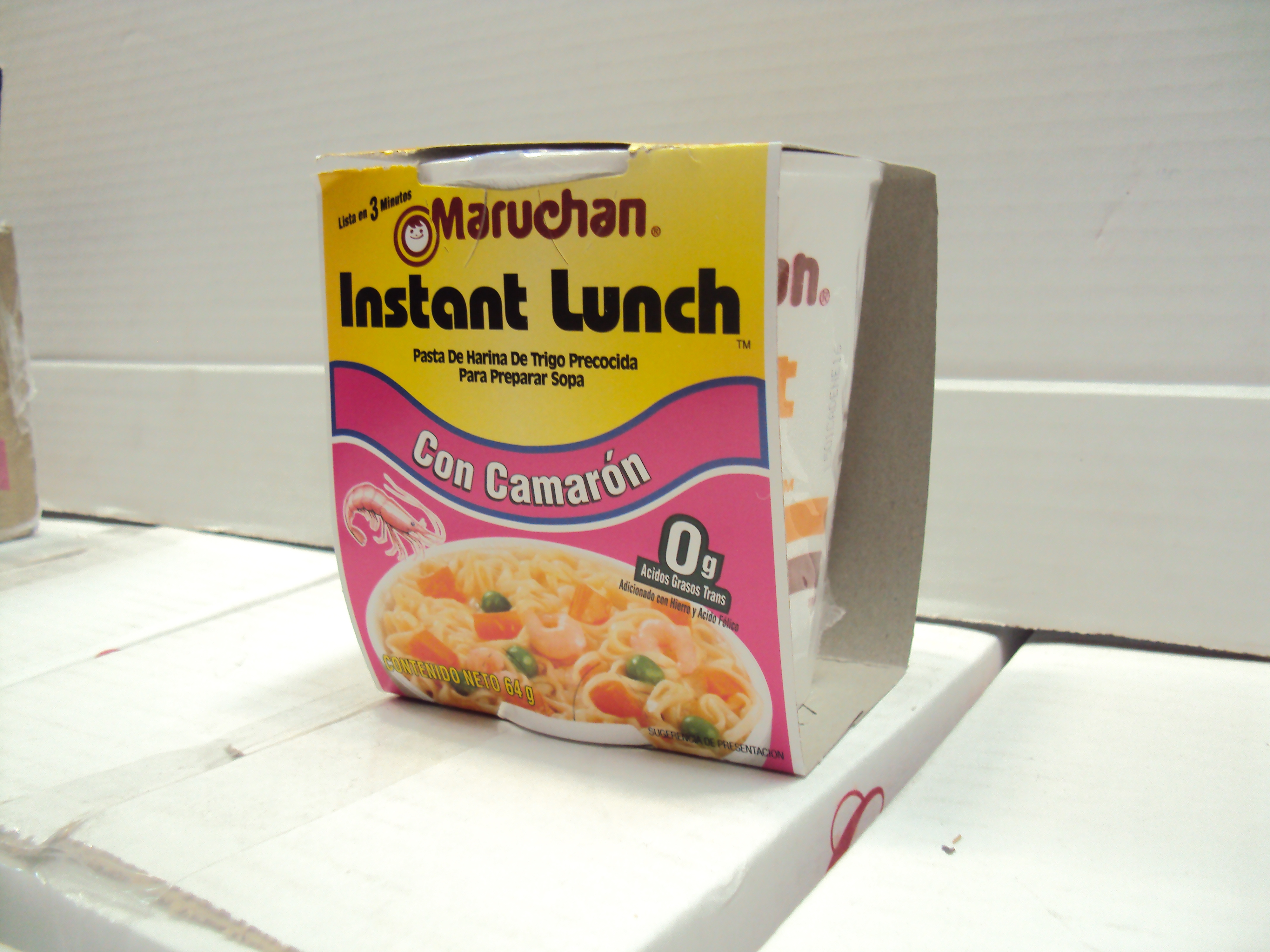 SOPA CAMARON MARUCHAN VASO 12/64 GR