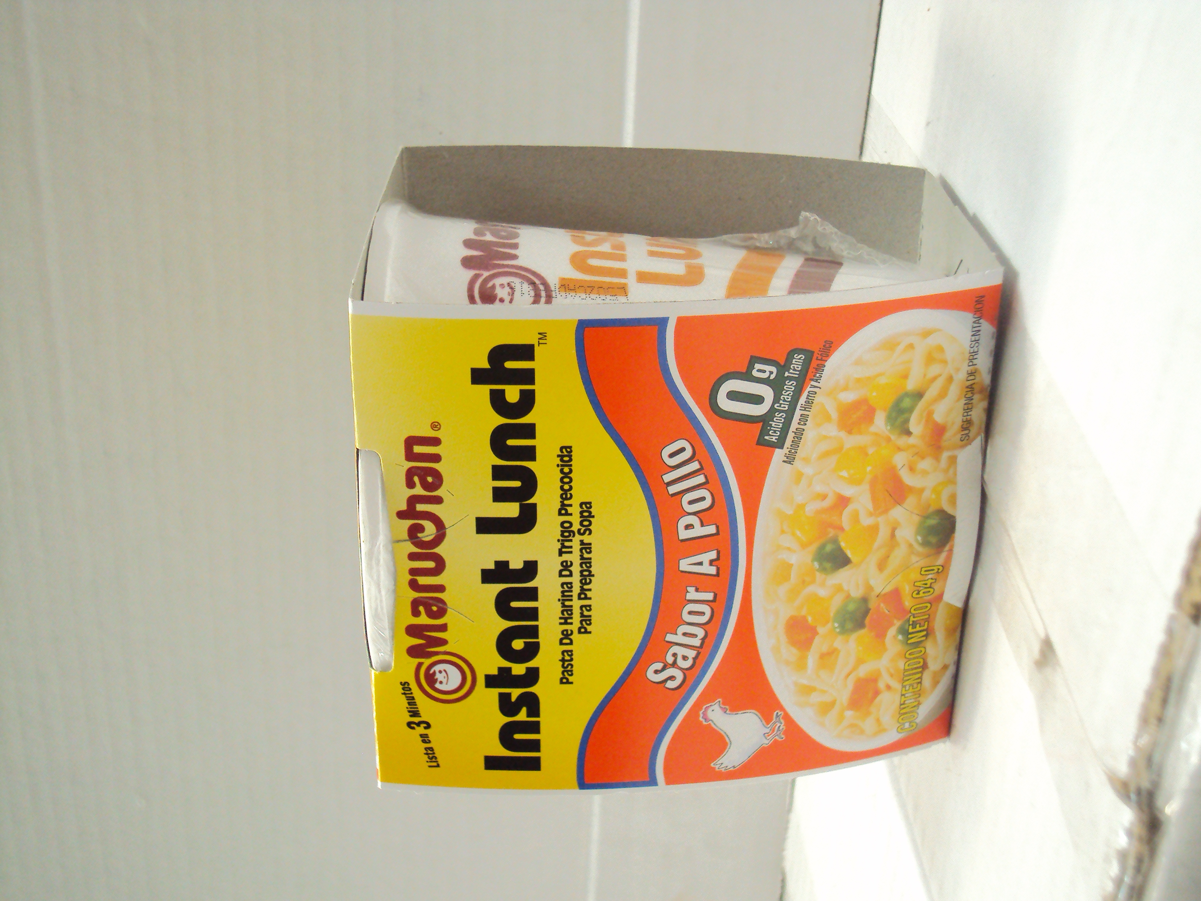 SOPA POLLO MARUCHAN VASO 12/64 GR.