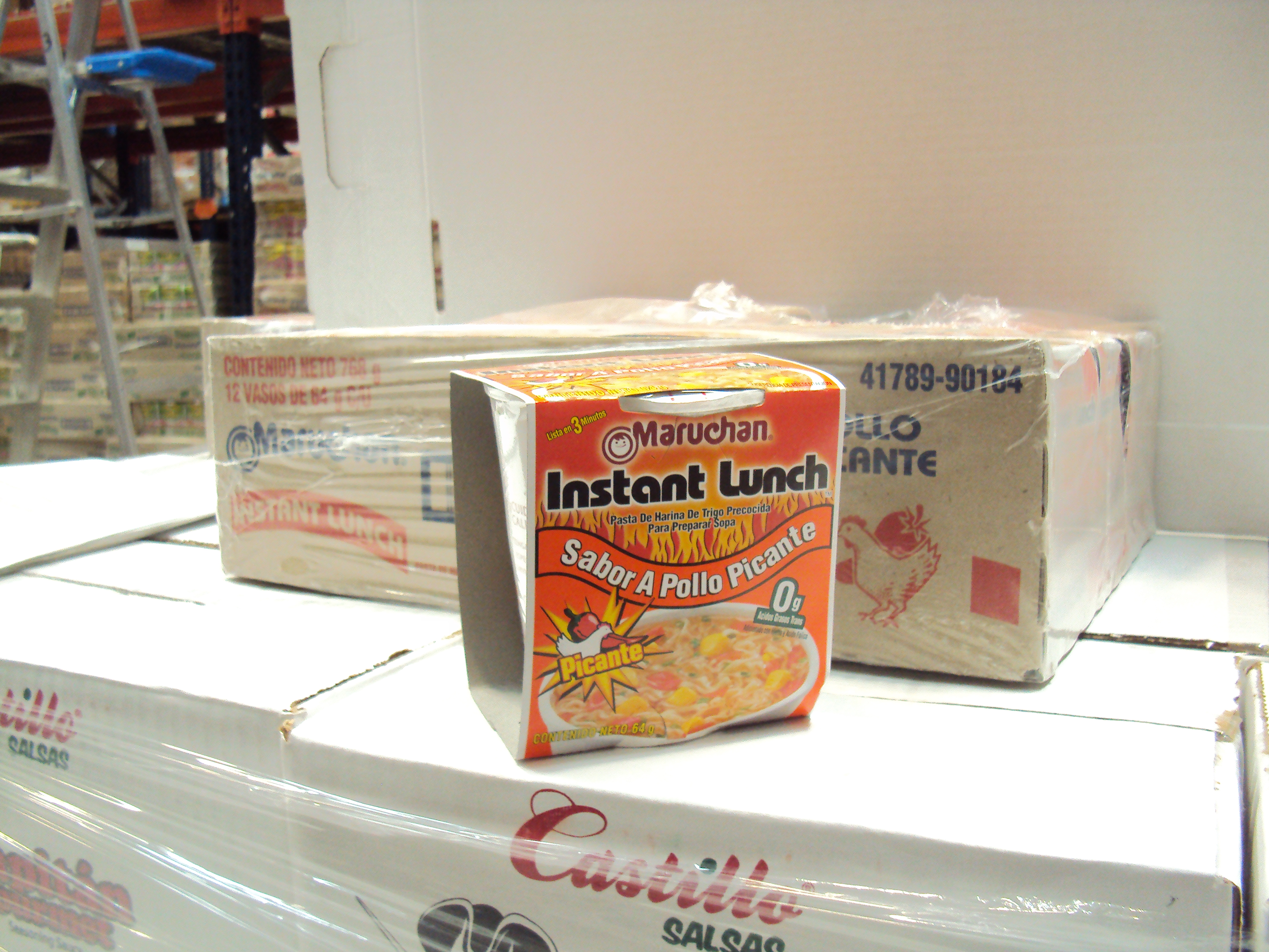 SOPA POLLO PICANTE MARUCHAN VASO 12/64 GR