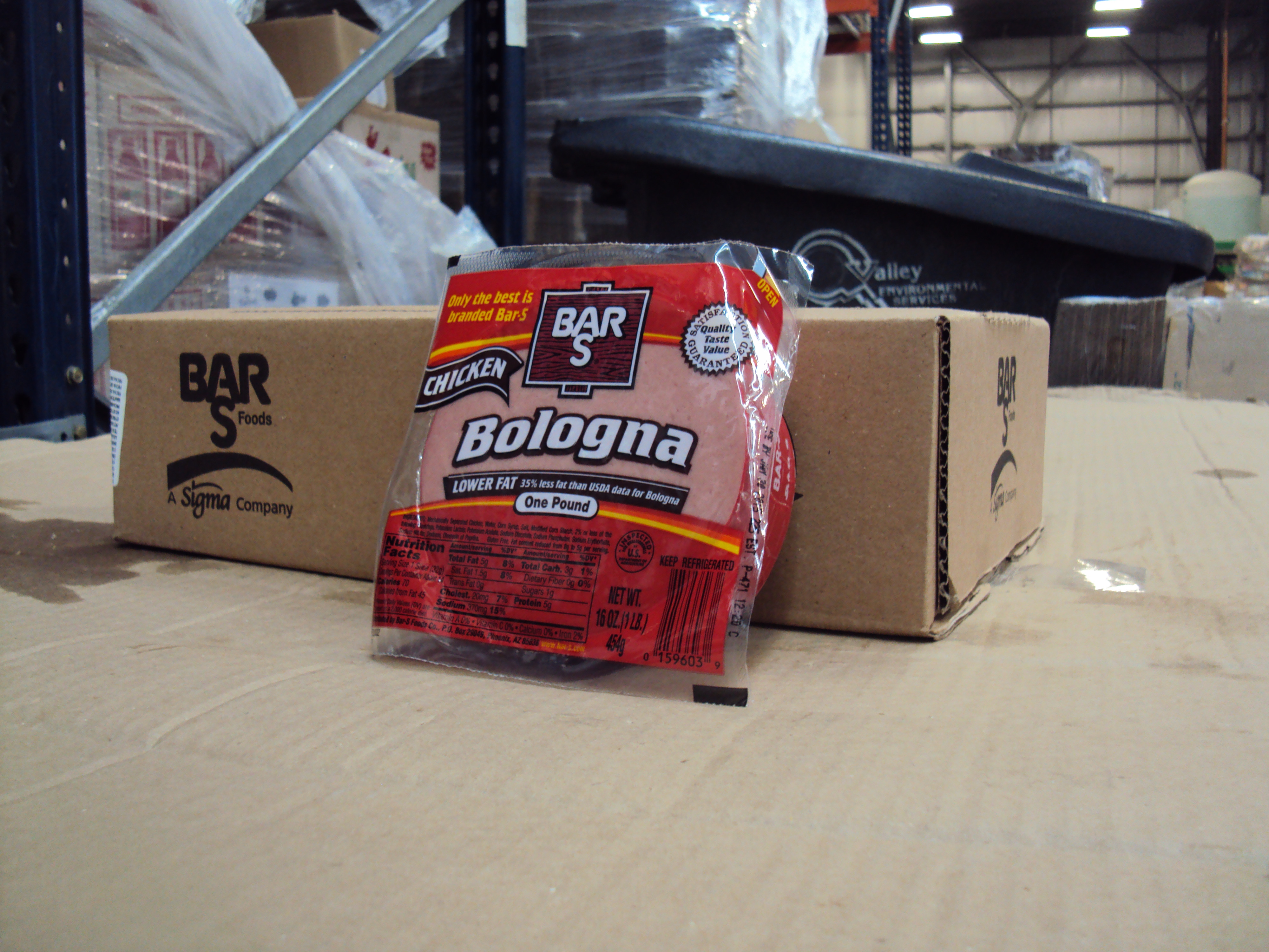 BOLONIA BARS DE POLLO 12/1LB.