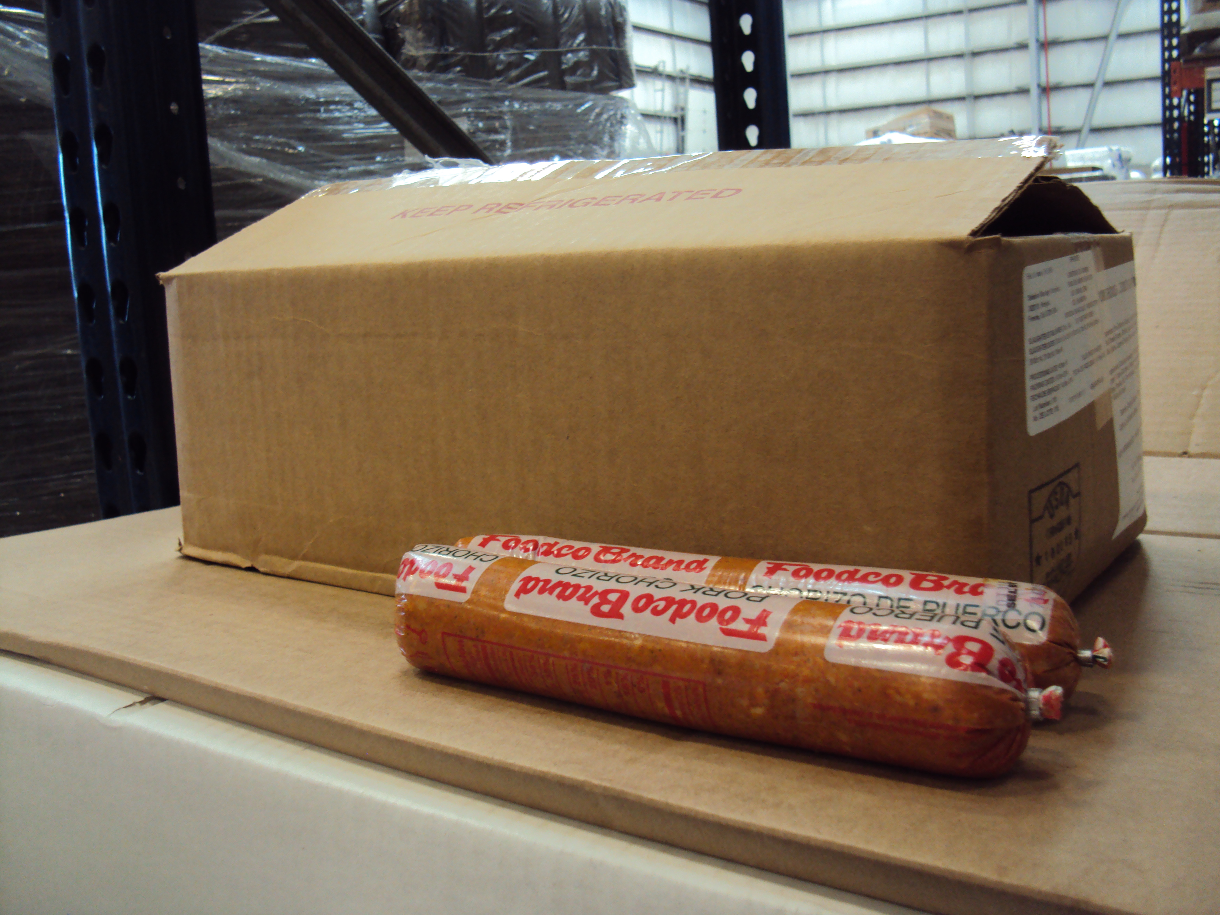 CHORIZO DE PUERCO FOODCO 20/1 LB