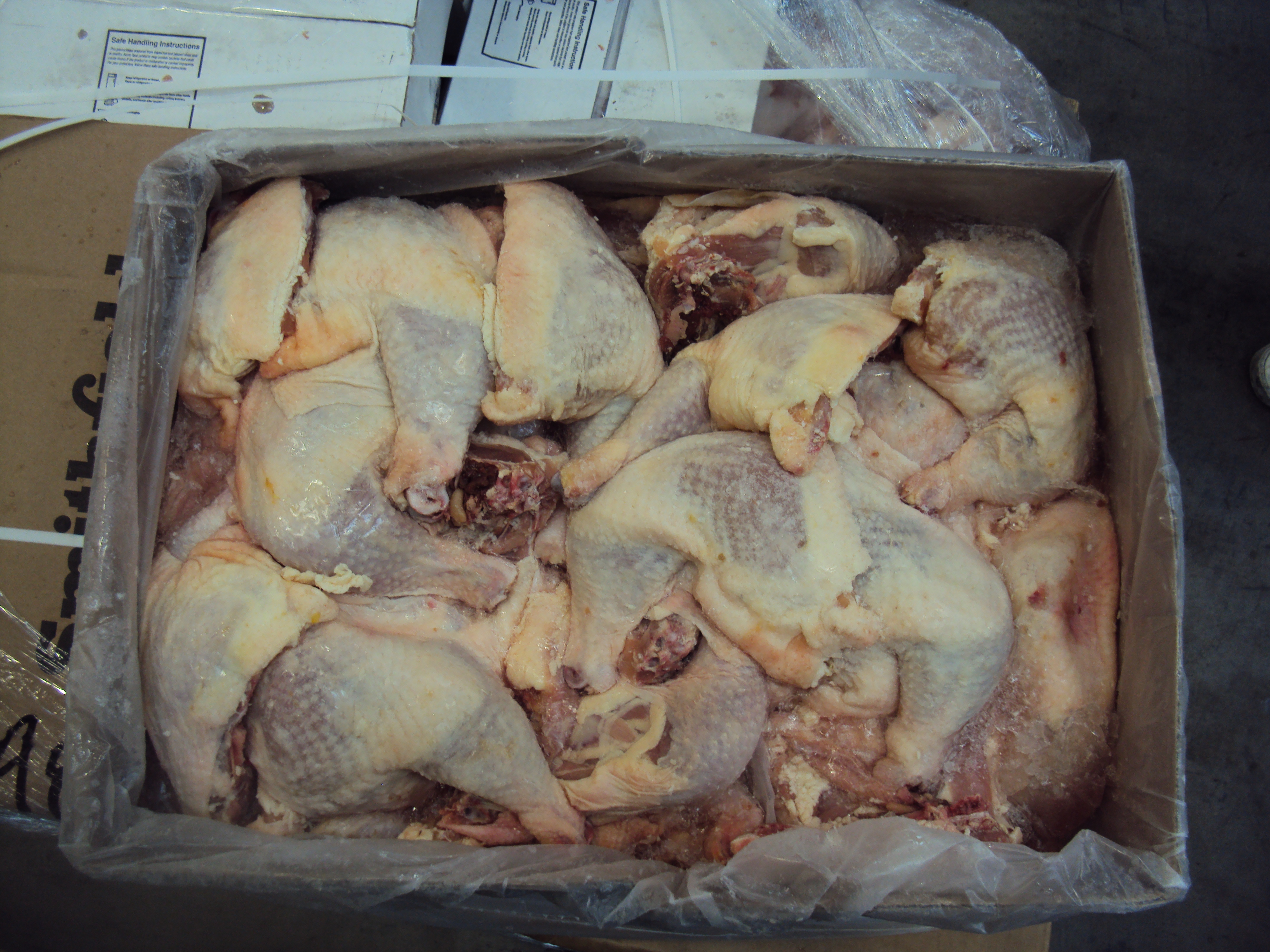 PIERNA DE POLLO GRANDE SANDERSON FRESCO 40 LB.