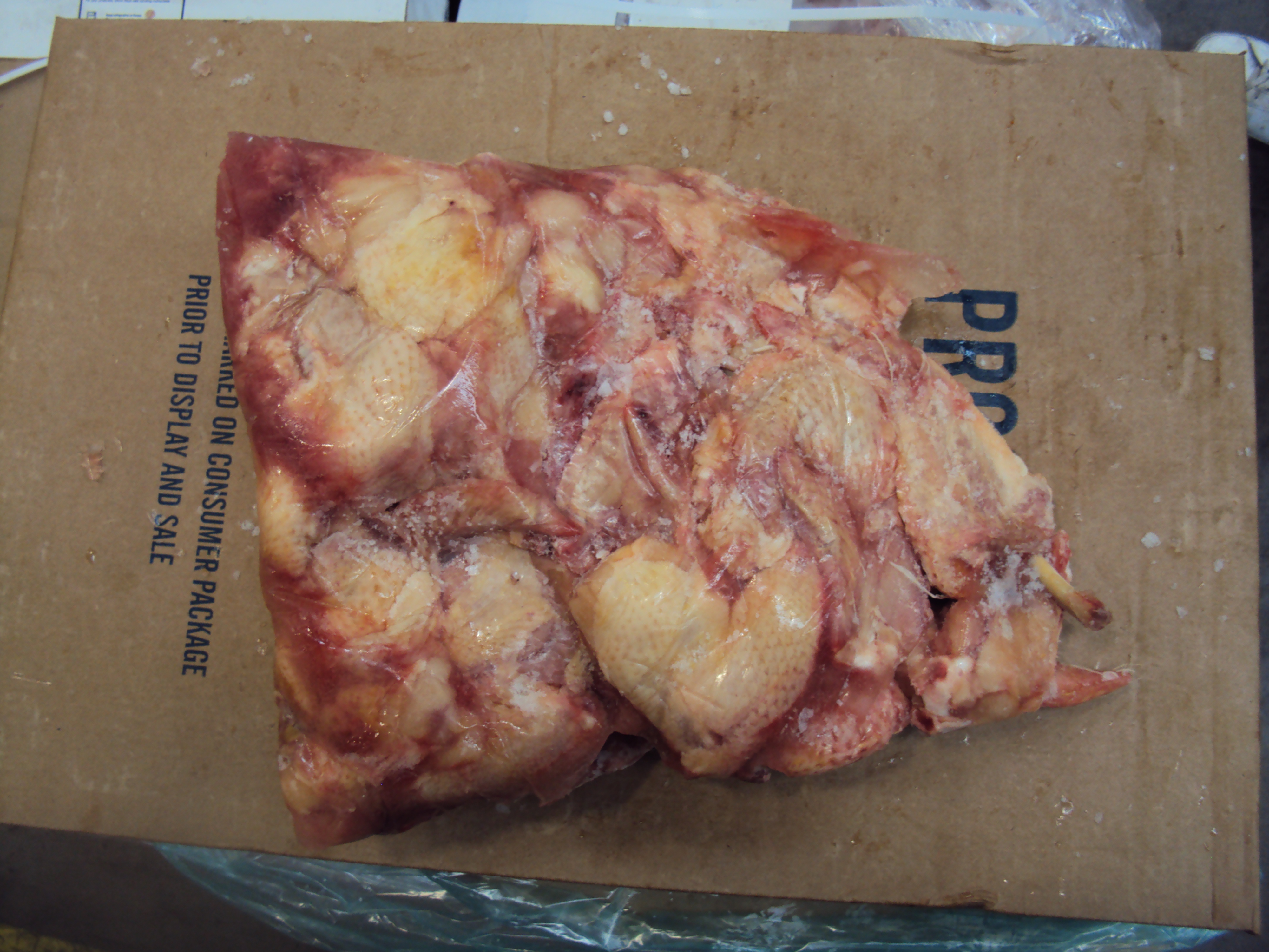 ALITAS DE POLLO NATURALES PECO CONGELADAS 40 LB