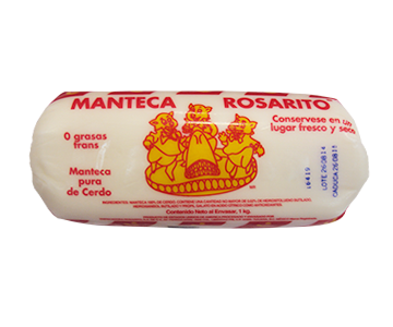 MANTECA ROSARITO 20/1 KG
