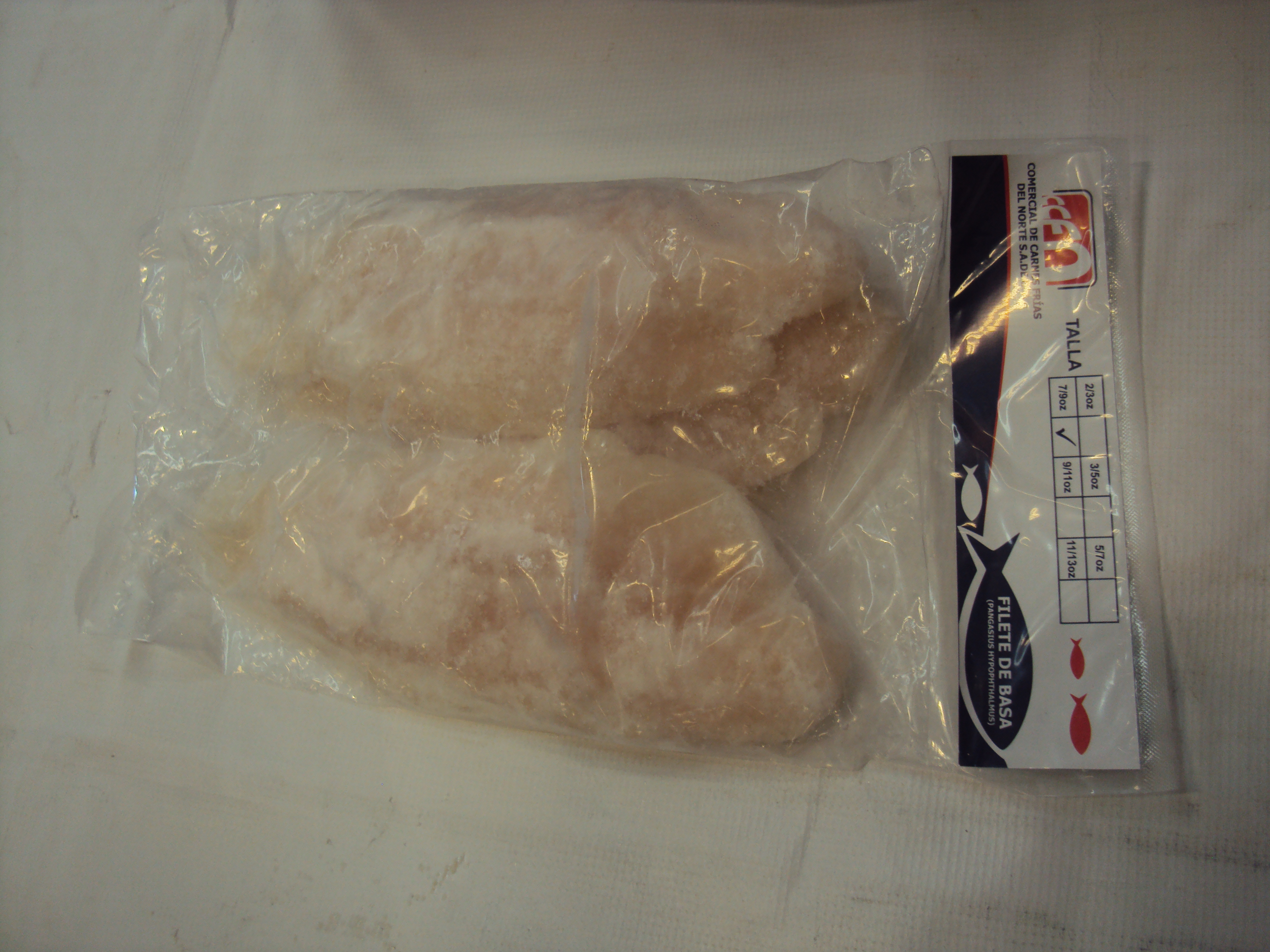 FILETE DE PESCADO BASA 7/9 CCFN 10 KG