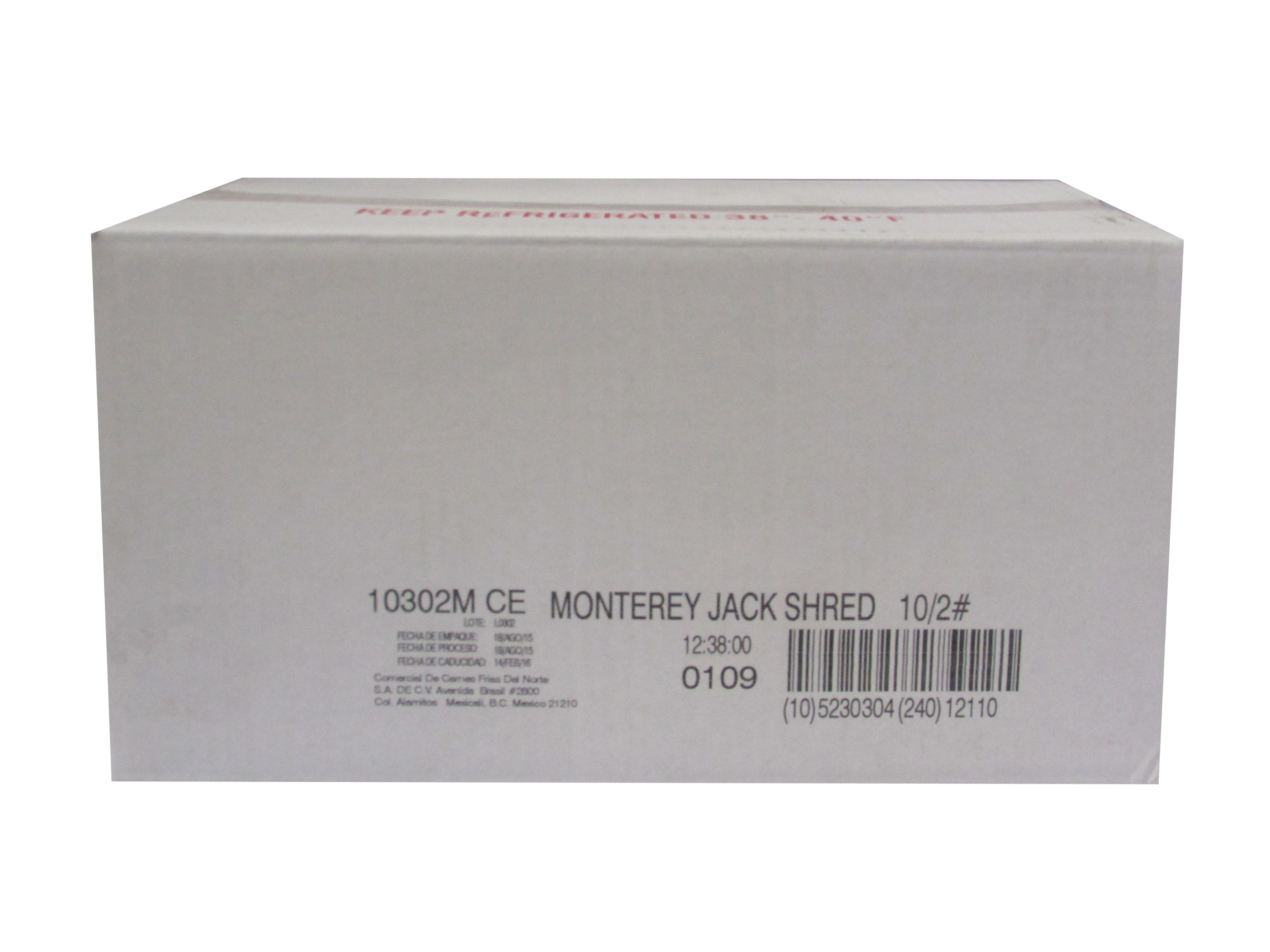 QUESO MONTERREY RALLADO JOSEPH FARMS 10/2 LB.