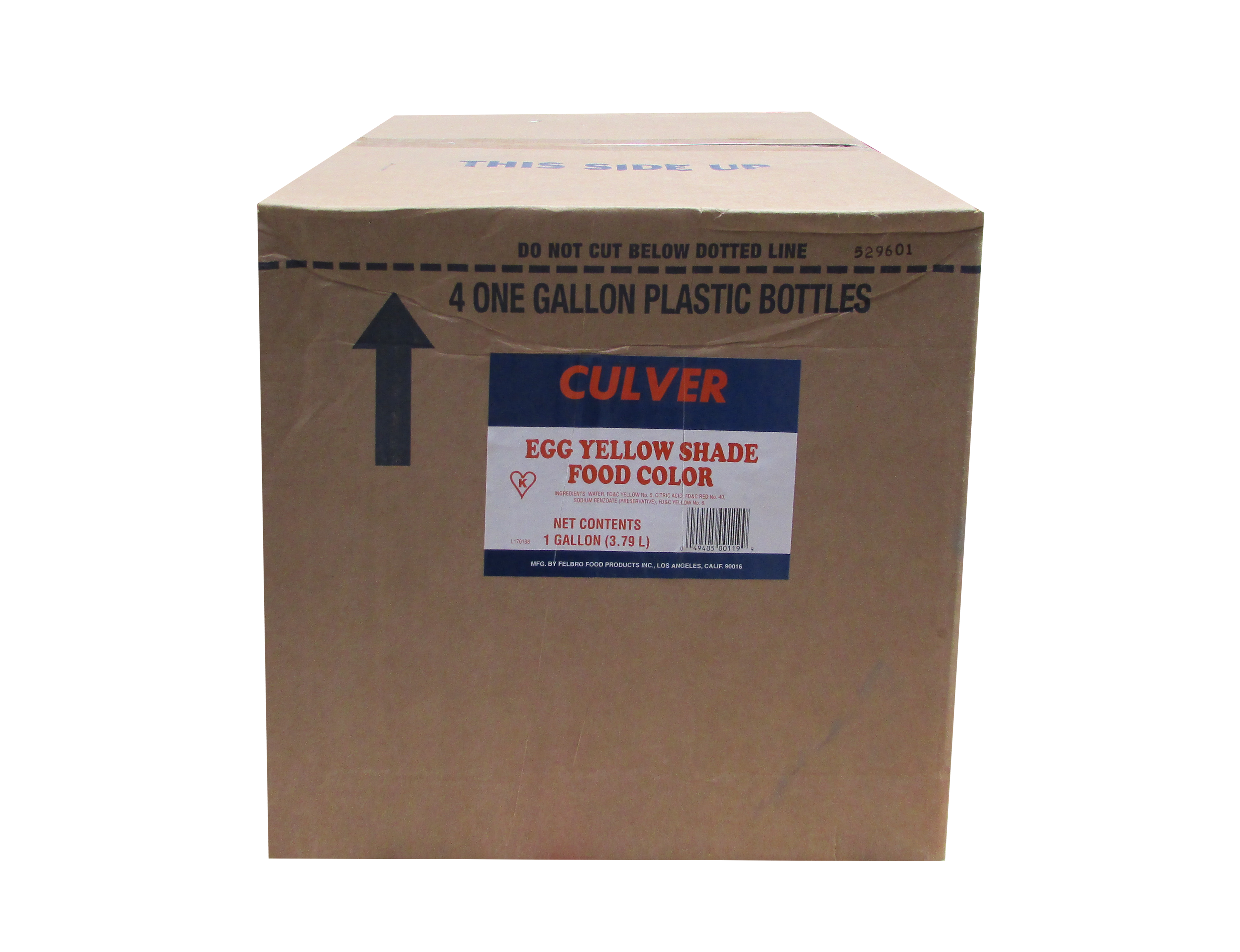 MEZCLA COLORANTE PARA ALIMENTOS AMARILLO CULVER 4/1 GL