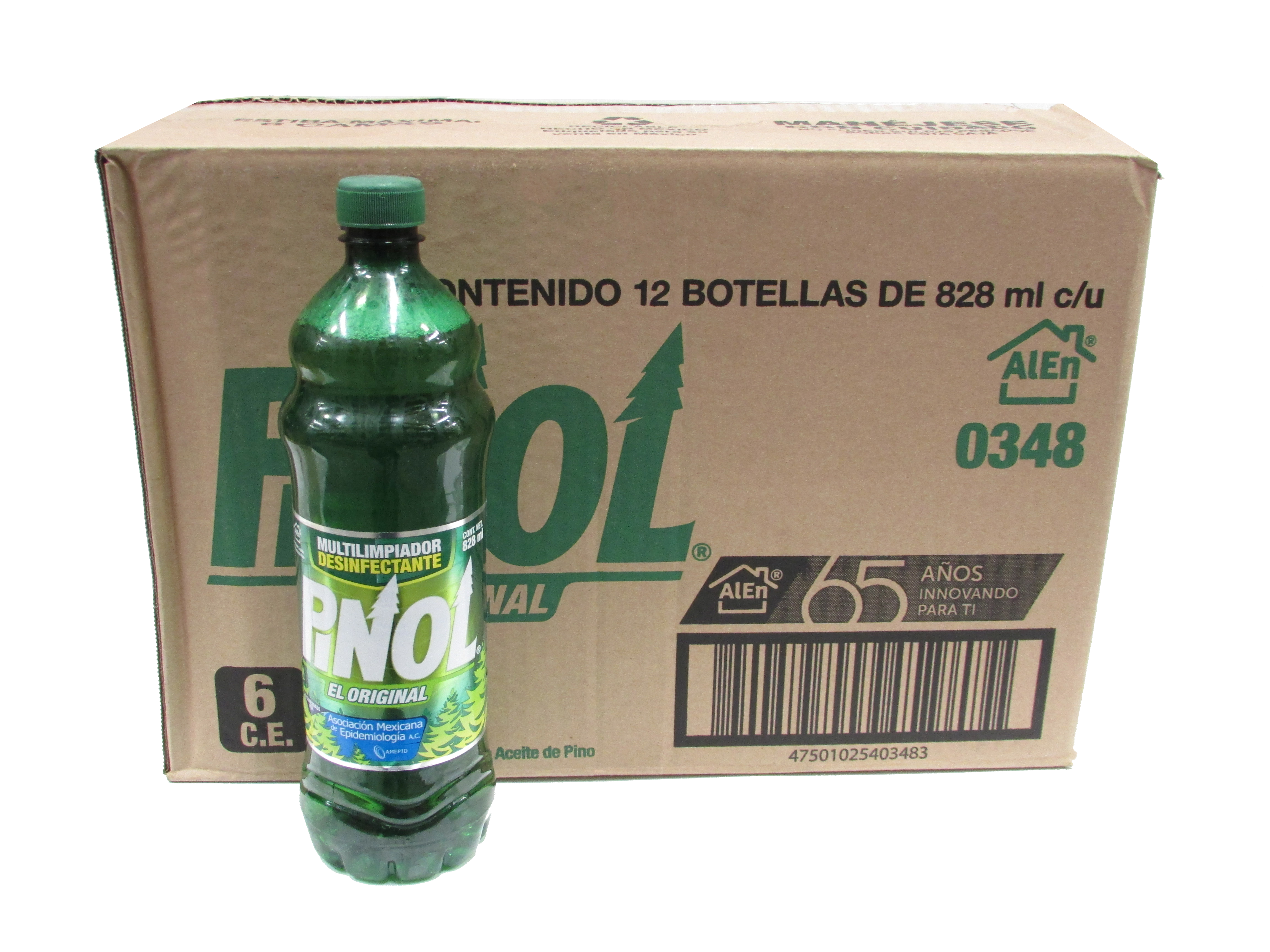 LIMPIADOR LIQ. PINOL12/ 828 ML